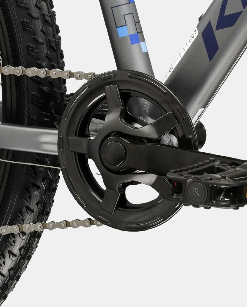 Bicicleta de junior Dust jr 1.0 DSC Kross - Gris / Azul Gris / Azul-9