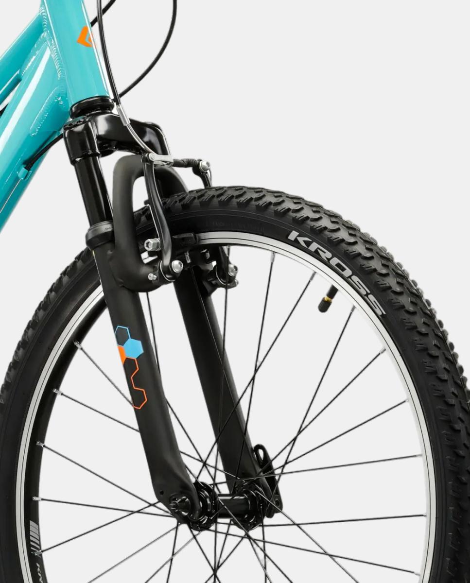 Bicicleta de junior Hexagon Jr 1.0 Kross - Azul / Naranja Azul / Naranja-2
