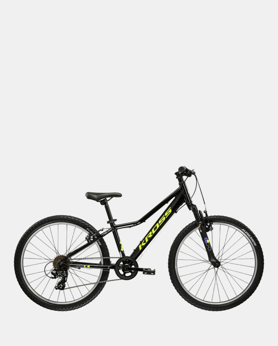 Bicicleta de junior Hexagon Jr 1.0 Kross - Negro / Amarillo Negro / Amarillo-1