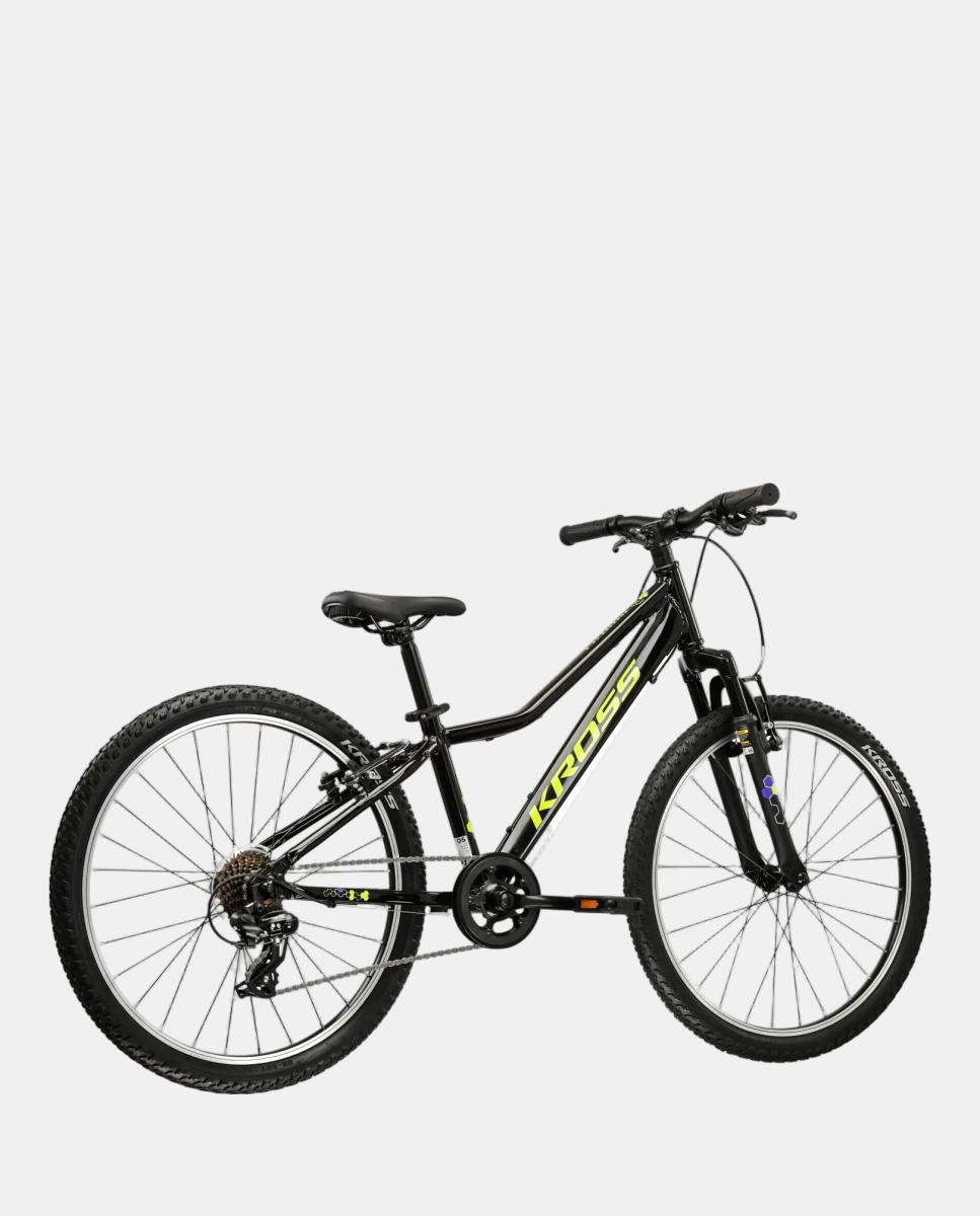 Bicicleta de junior Hexagon Jr 1.0 Kross - Negro / Amarillo Negro / Amarillo-2