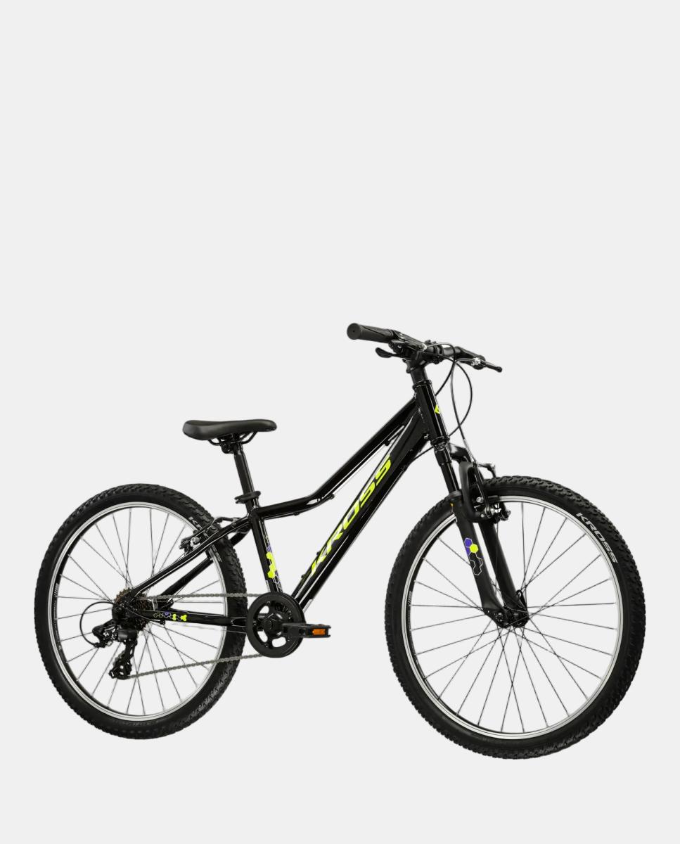 Bicicleta de junior Hexagon Jr 1.0 Kross - Negro / Amarillo Negro / Amarillo-3