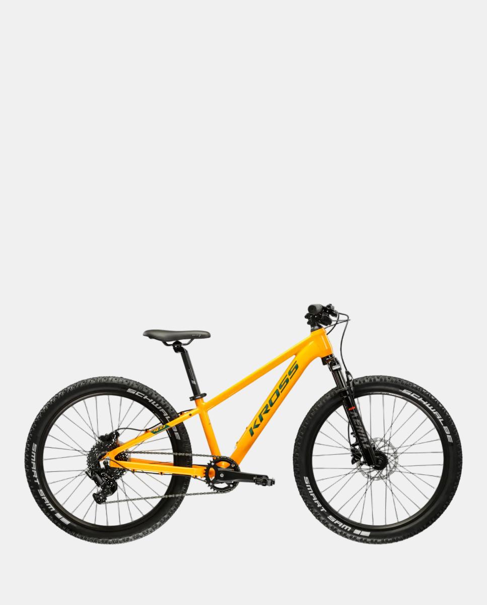 Imagen 0 de Bicicleta de junior Level Jr 4.0 Kross Naranja / Verde
