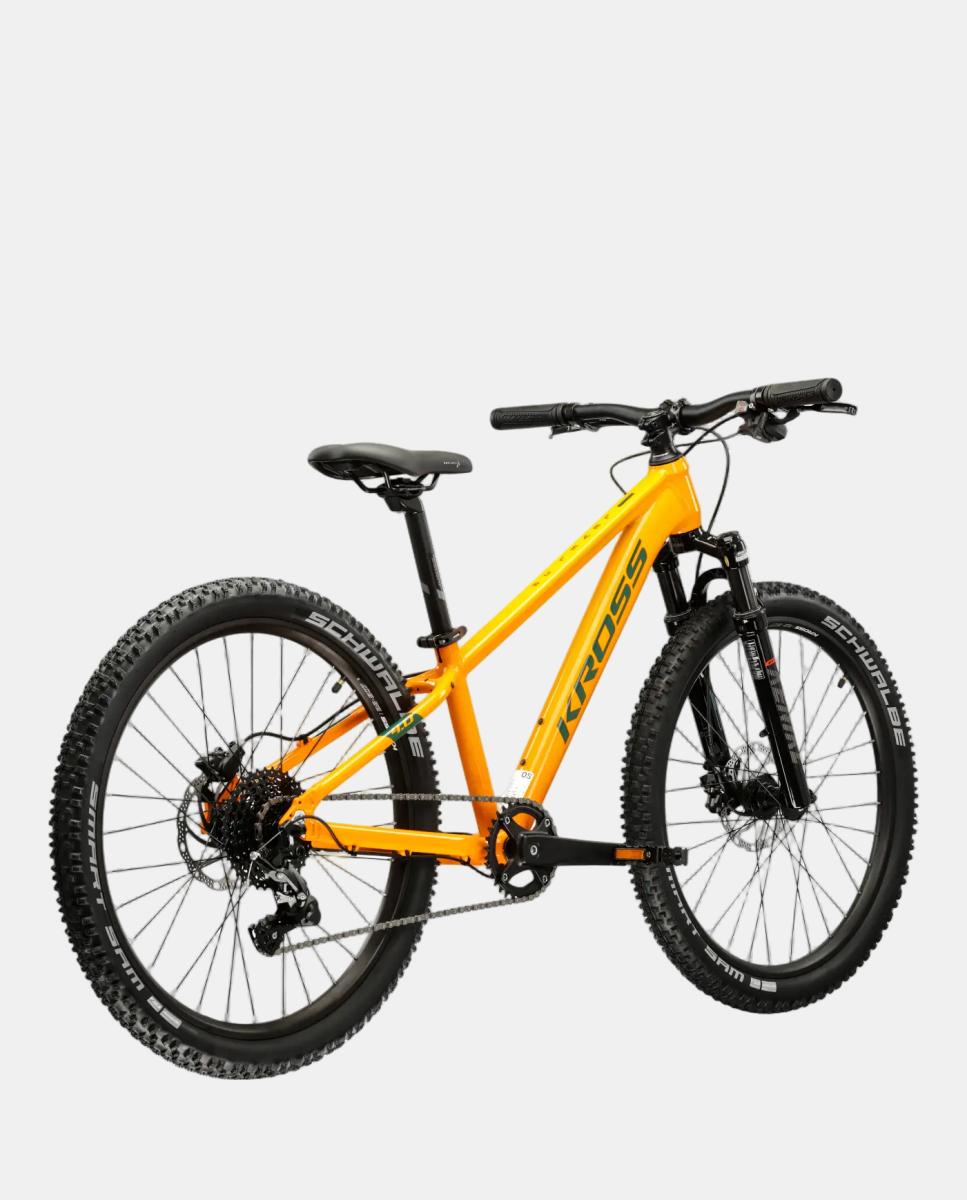 Bicicleta de junior Level Jr 4.0 Kross - Naranja / Verde Naranja / Verde-2