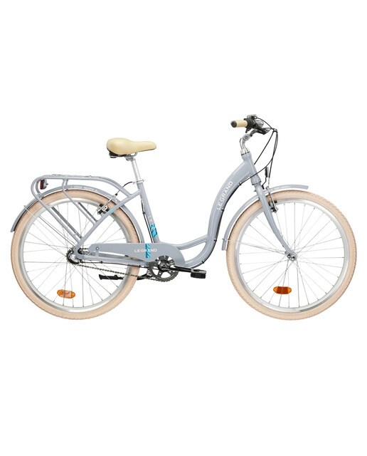 Bicicleta urbana Lille 3 Kross - Gris Gris-1