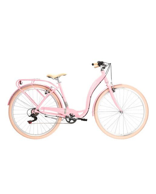 Imagen 1 de Bicicleta urbana Lille 2 Kross - Rosa / Gris Rosa / Gris