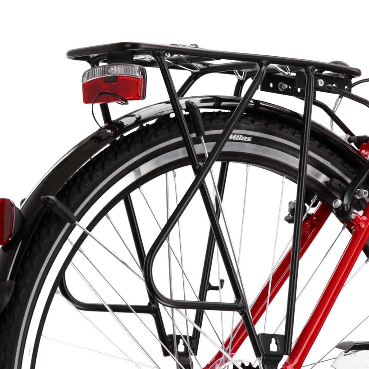 Bicicleta trekking Trans 3.0 28 Kross - Rojo Rojo-4