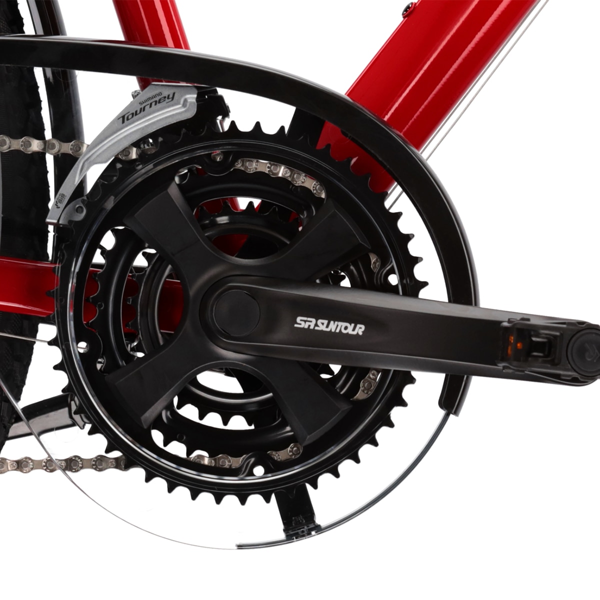Bicicleta trekking Trans 3.0 28 Kross - Rojo Rojo-6