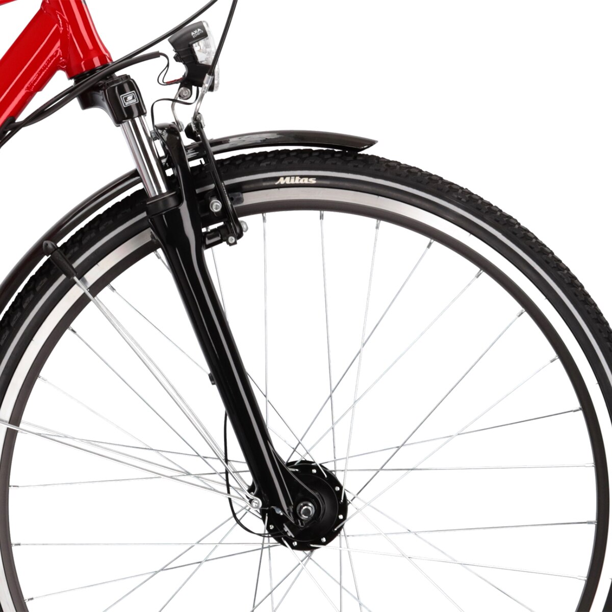 Bicicleta trekking Trans 3.0 28 Kross - Rojo Rojo-11