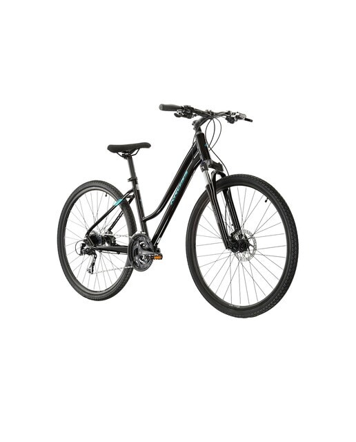 Imagen 3 de Bicicleta urbana/trekking de mujer Evado 5.0 28'' Kross - Negro Negro