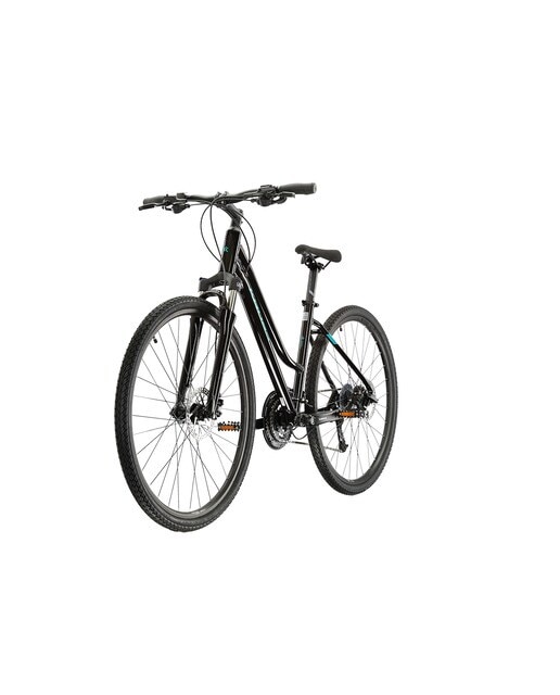 Imagen 6 de Bicicleta urbana/trekking de mujer Evado 5.0 28'' Kross - Negro Negro