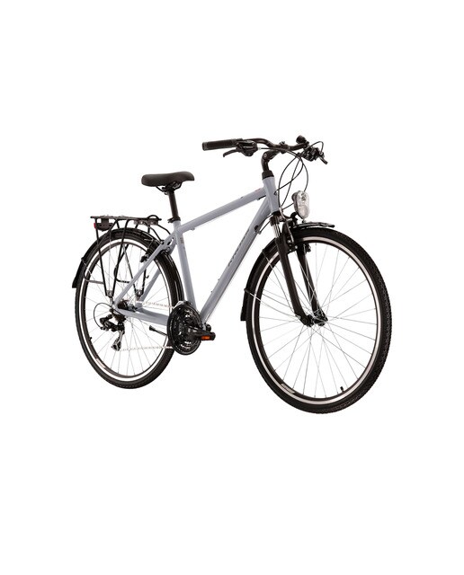 Bicicleta urbana/trekking Trans 1.0 28'' Kross - Gris mate Gris mate-3