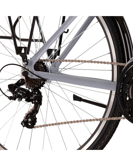 Bicicleta urbana/trekking Trans 1.0 28'' Kross - Gris mate Gris mate-7
