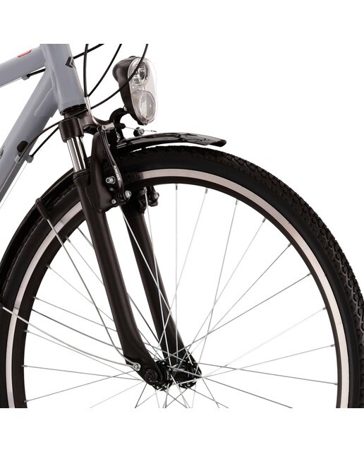 Bicicleta urbana/trekking Trans 1.0 28'' Kross - Gris mate Gris mate-8