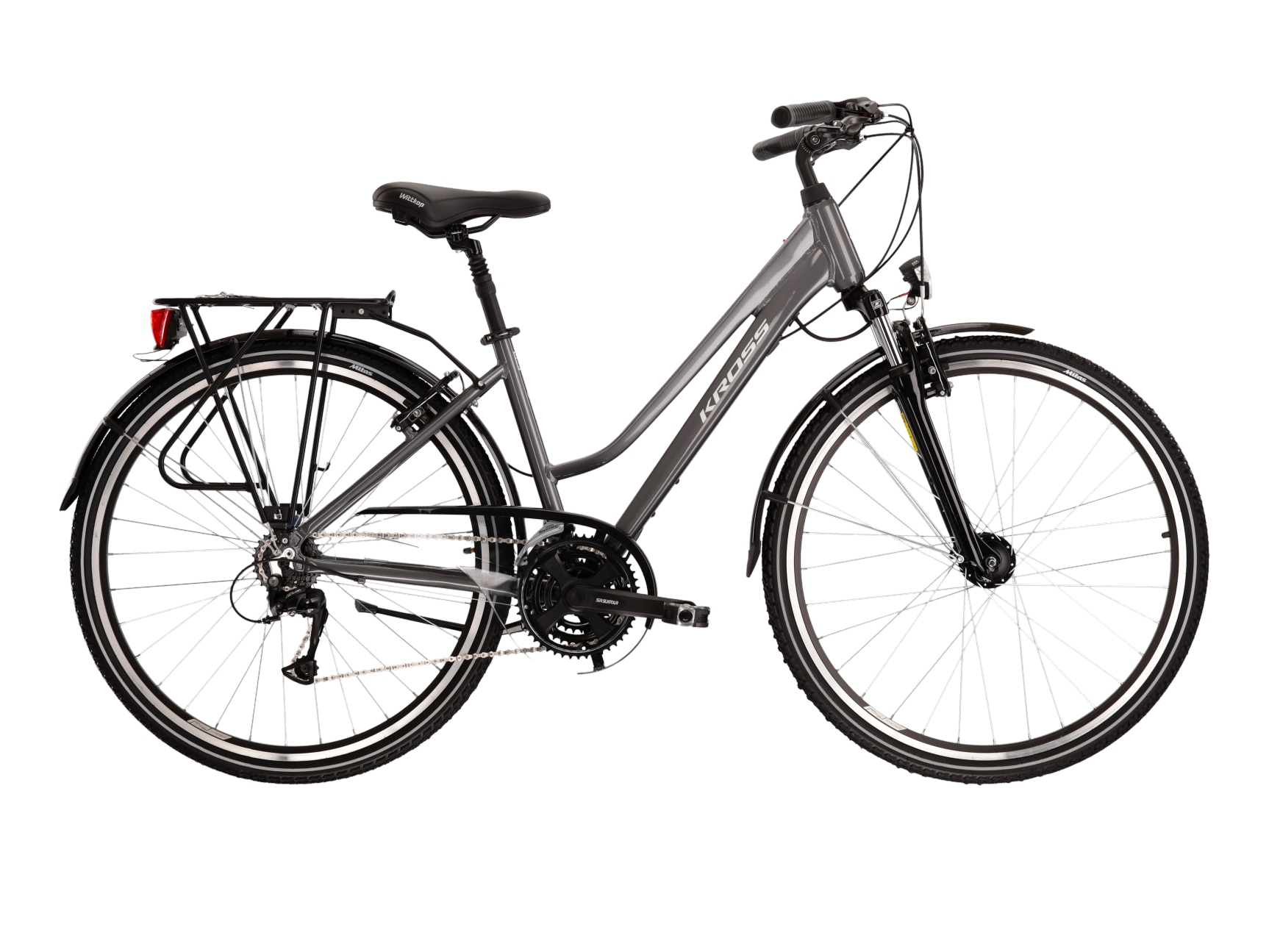 Kross - Bicicleta urbana-trekking de mujer Trans 4.0 28'' Kross.