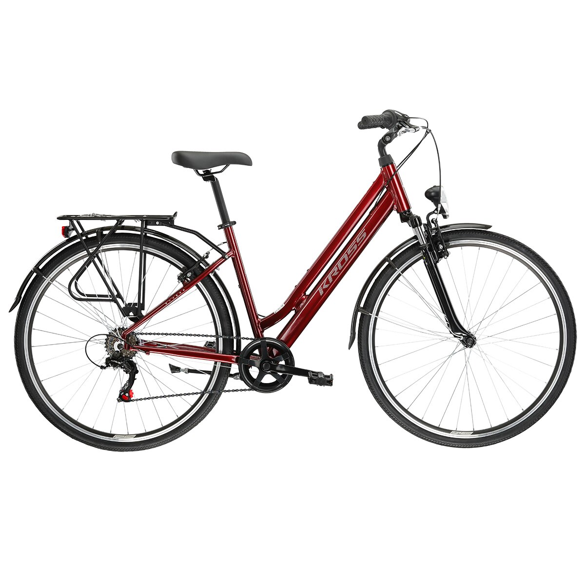 Bicicleta urbana Sentio 1.0 Kross - Rojo / Gris Rojo / Gris-1