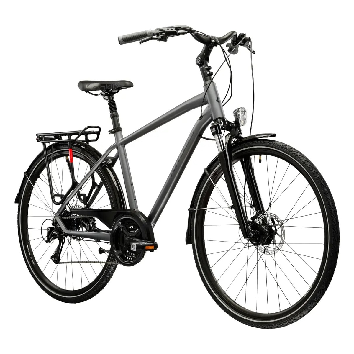 BICICLETA TREKKING MUJER TRANS 4.0 Kross - Plateado Plateado-5