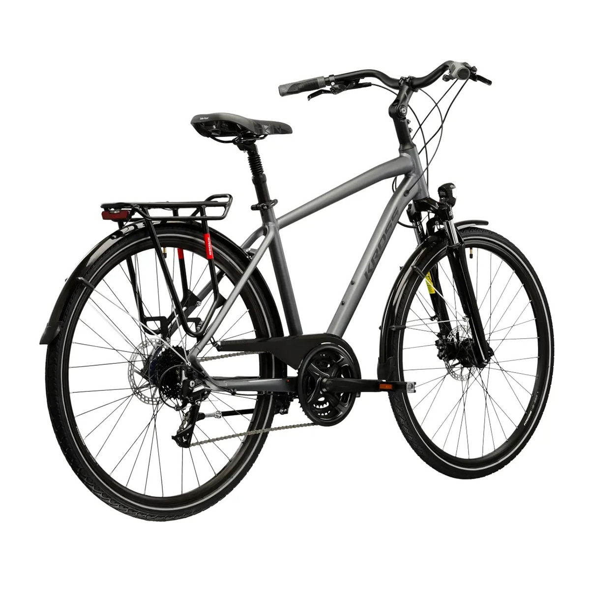 BICICLETA TREKKING MUJER TRANS 4.0 Kross - Plateado Plateado-7