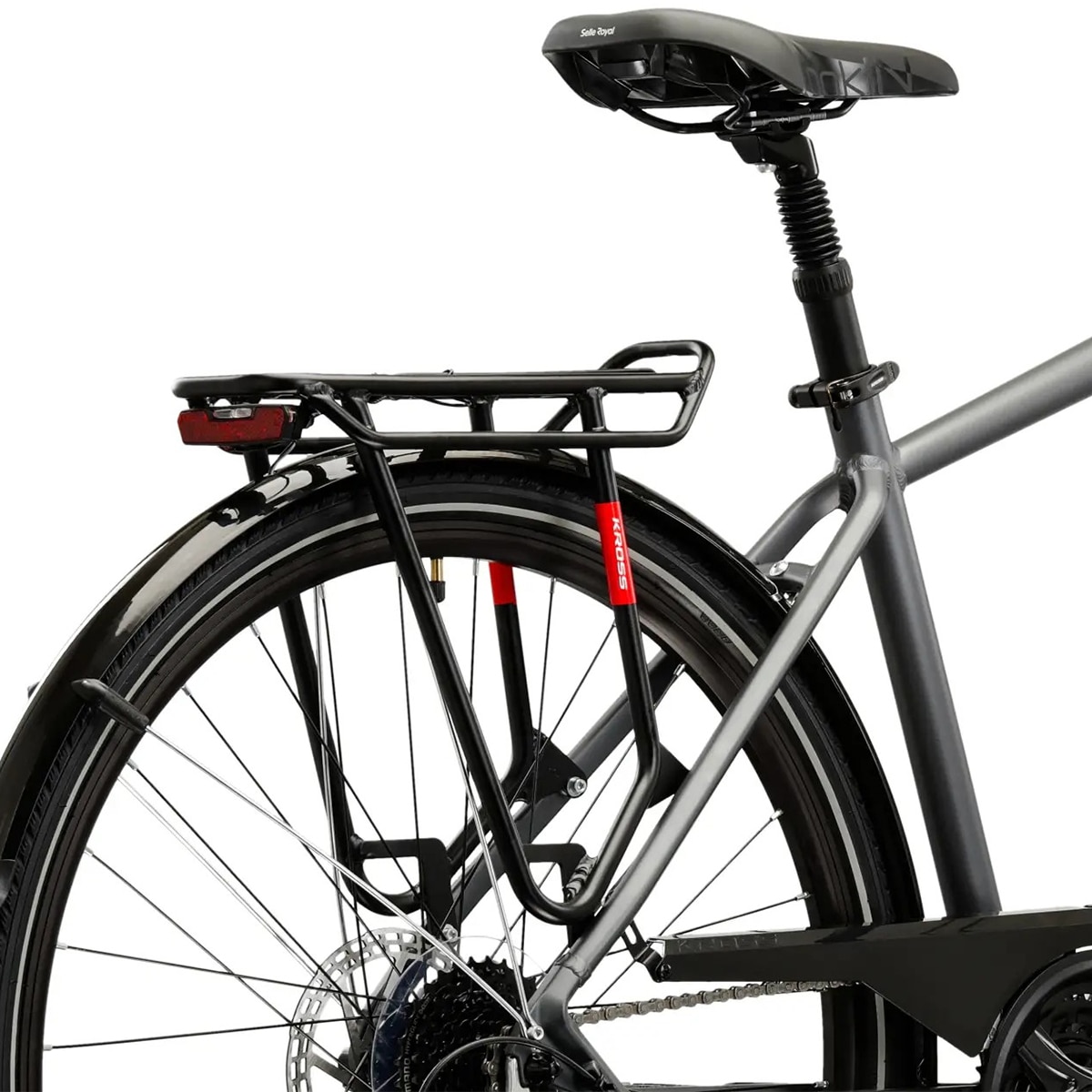 BICICLETA TREKKING MUJER TRANS 4.0 Kross - Plateado Plateado-8