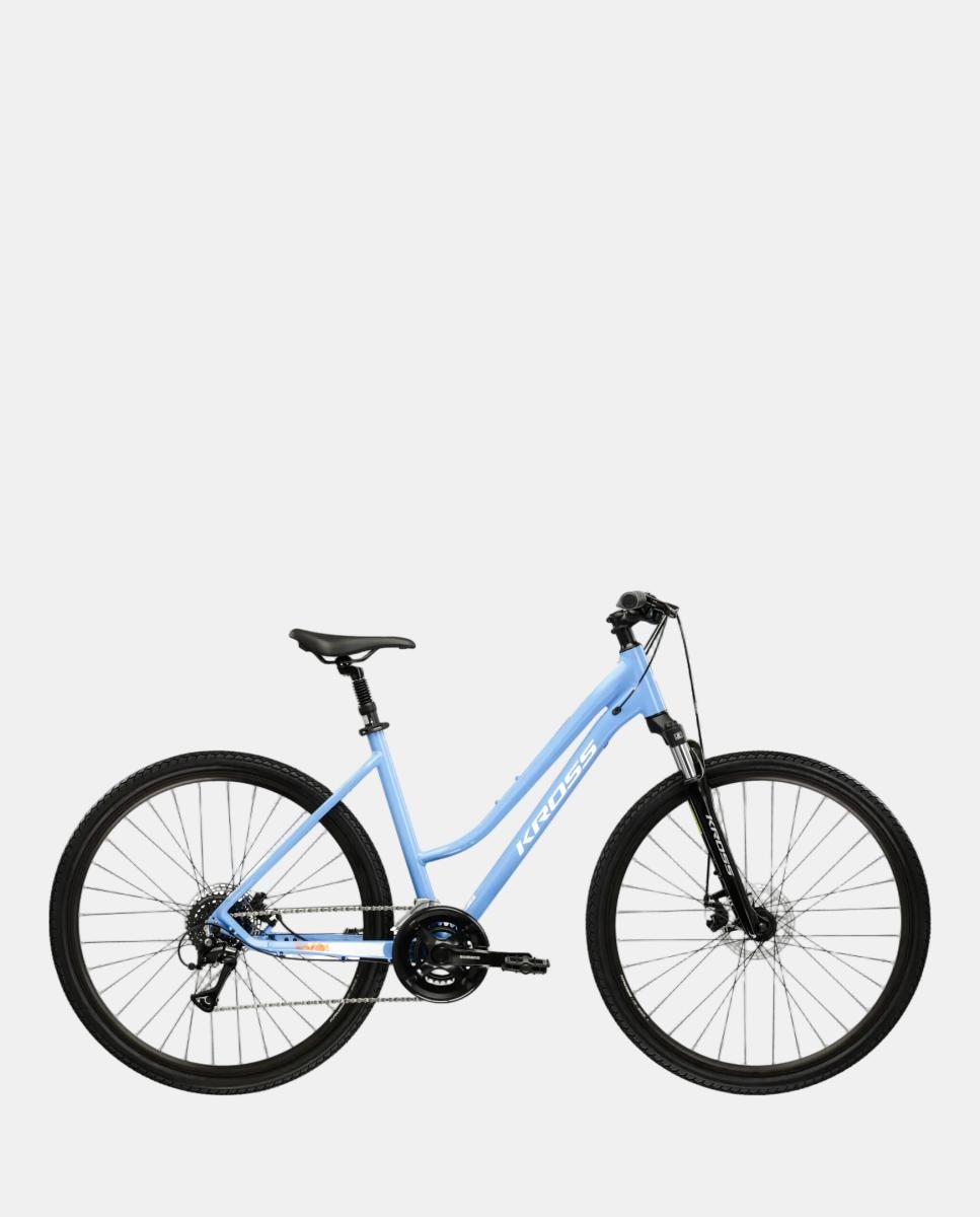 Imagen 1 de Bicicleta de Trekking de Mujer Evado 3.0 Kross Azul / Blanco