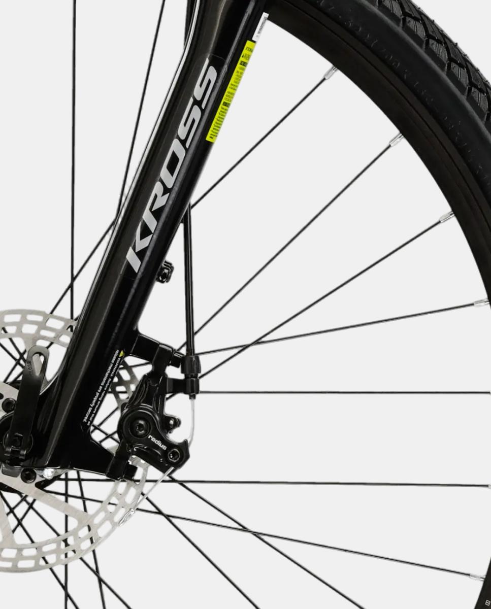 Imagen 4 de Bicicleta de Trekking de Mujer Evado 3.0 Kross - Azul / Blanco Azul / Blanco