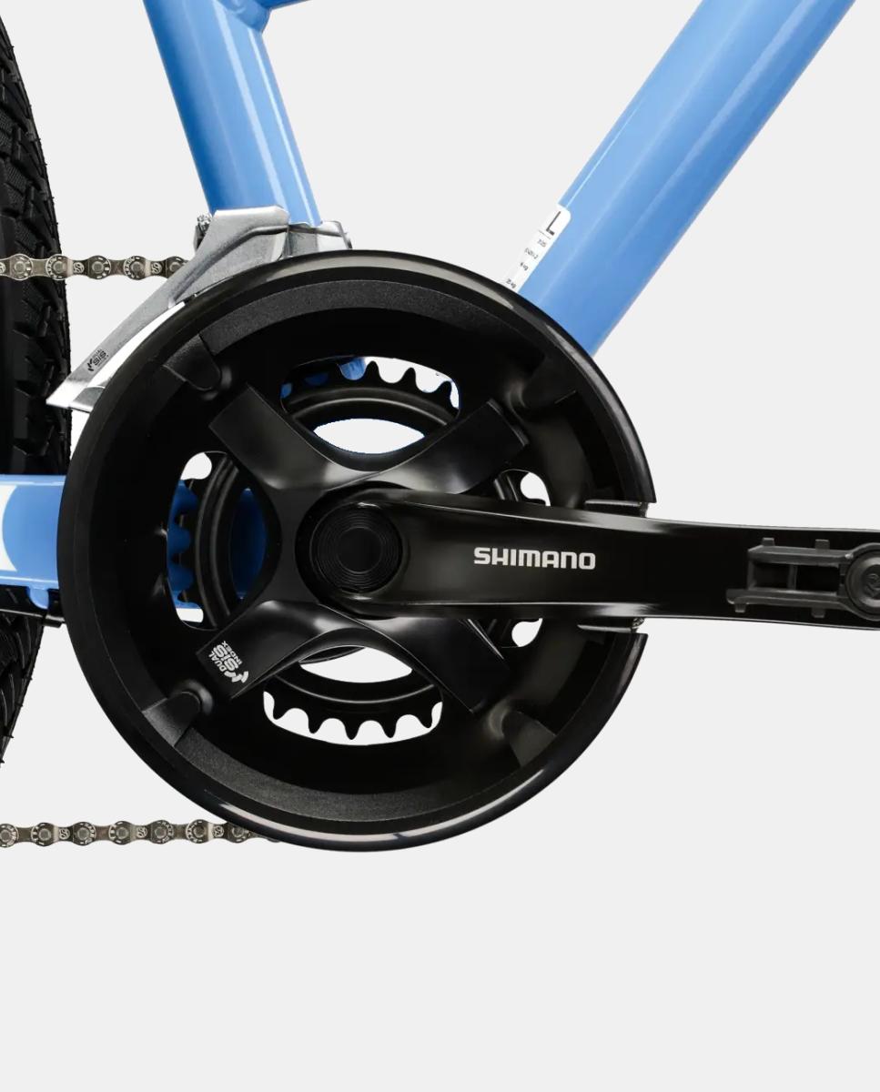 Imagen 9 de Bicicleta de Trekking de Mujer Evado 3.0 Kross - Azul / Blanco Azul / Blanco