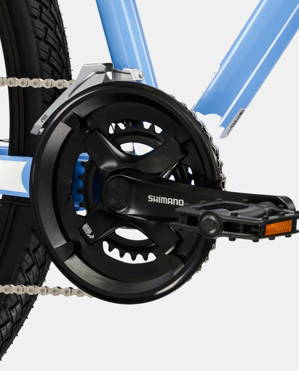 Imagen 10 de Bicicleta de Trekking de Mujer Evado 3.0 Kross - Azul / Blanco Azul / Blanco