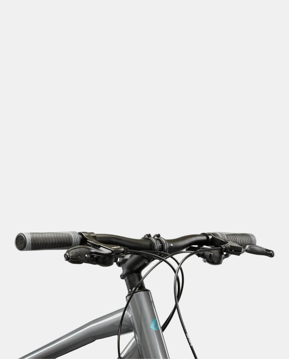 Imagen 4 de Bicicleta de Trekking de Hombre Evado 3.0 Kross - Gris / Azul Gris / Azul