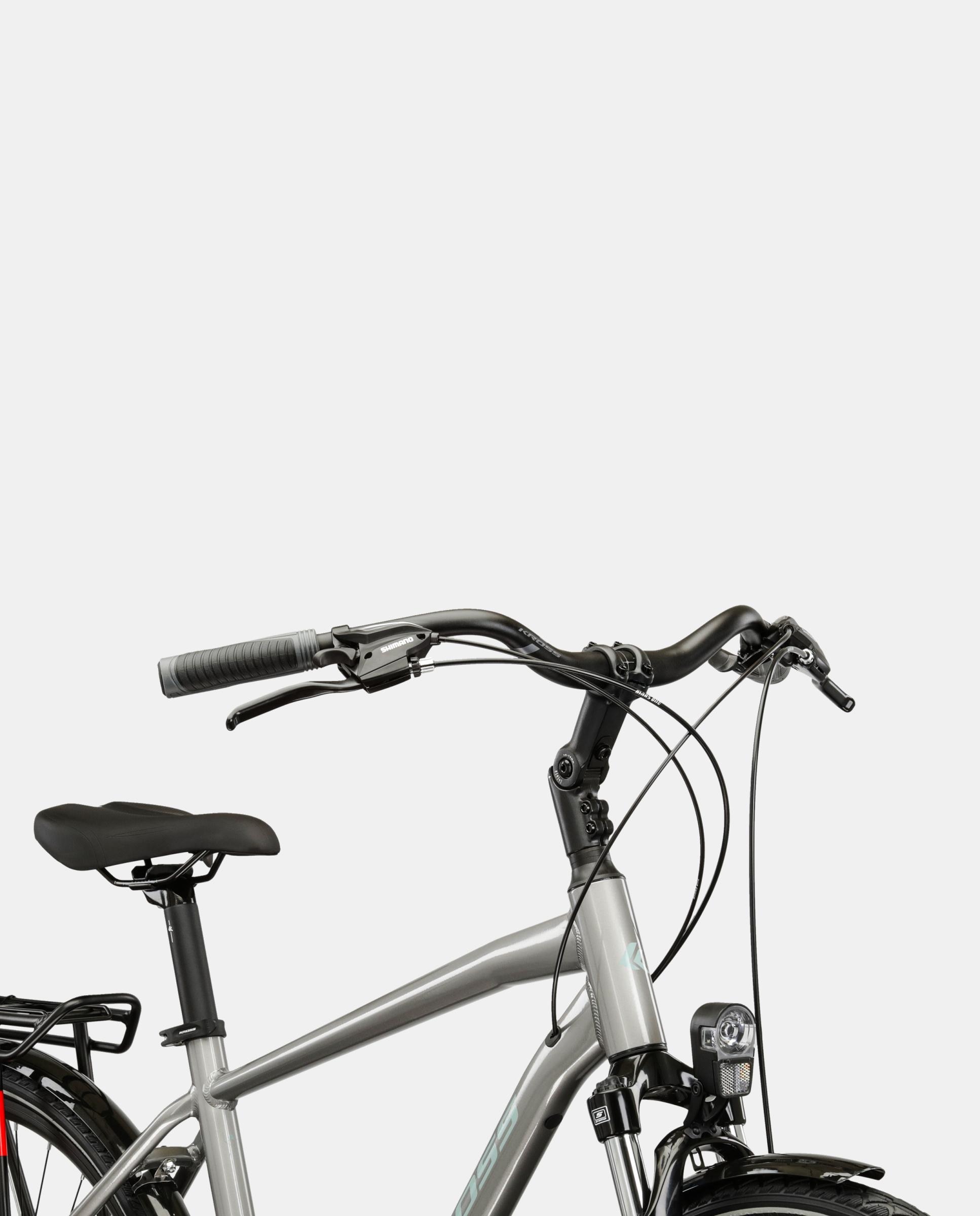 Bicicleta de Trekking de Hombre Trans 3.0 Kross - Plateado Plateado-2