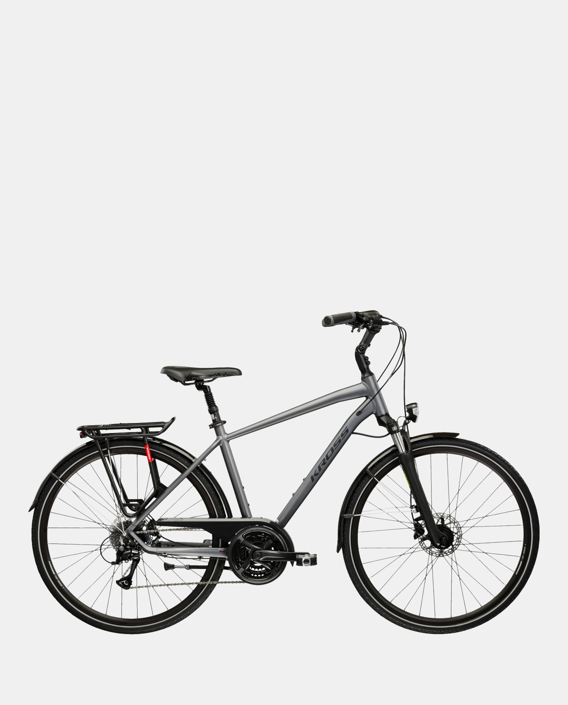 Imagen 1 de Bicicleta de Trekking de Hombre Trans 4.0 Kross - Gris Gris
