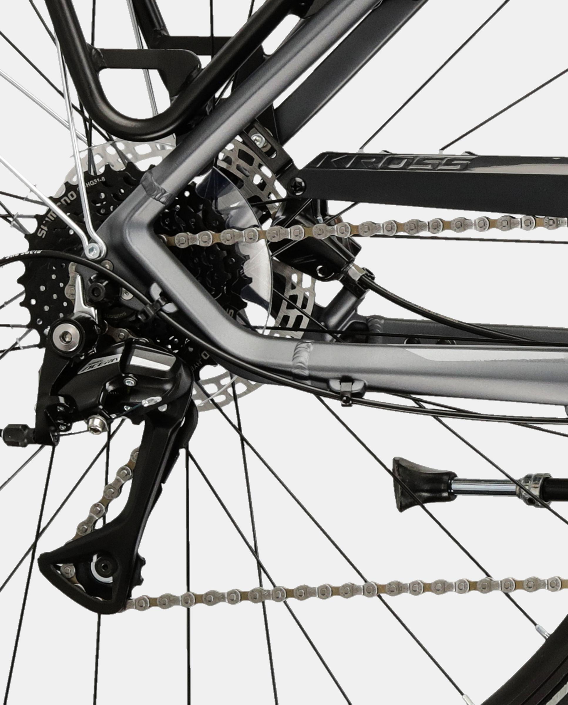 Imagen 5 de Bicicleta de Trekking de Hombre Trans 4.0 Kross - Gris Gris