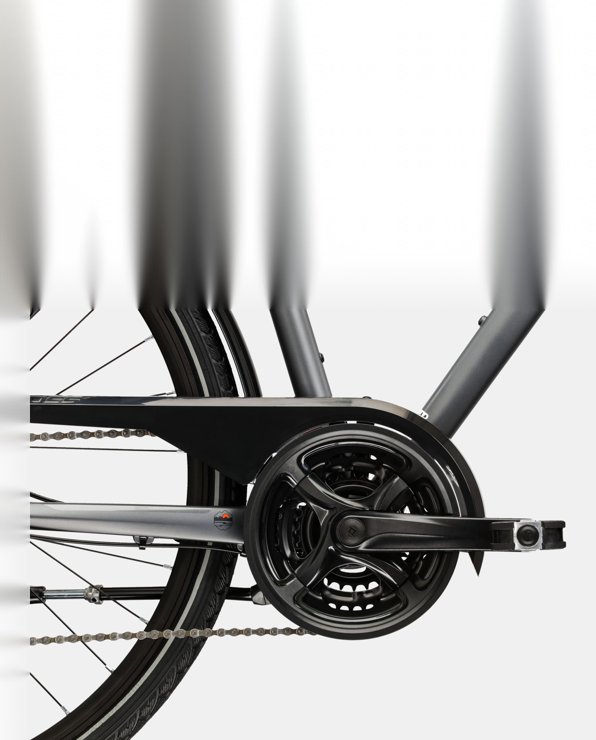 Imagen 6 de Bicicleta de Trekking de Hombre Trans 4.0 Kross - Gris Gris