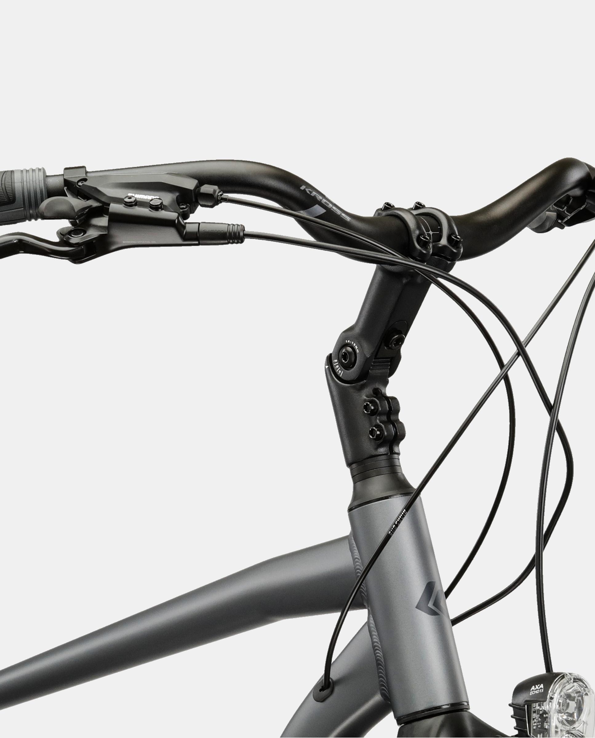 Imagen 8 de Bicicleta de Trekking de Hombre Trans 4.0 Kross - Gris Gris