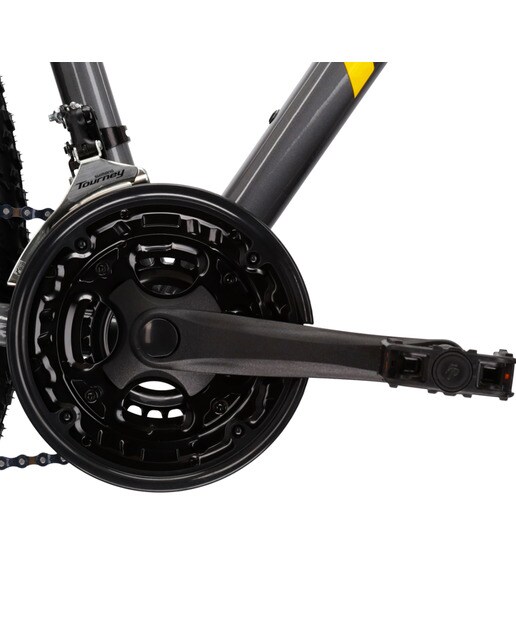 Bicicleta de montaña Hexagon 2.0 26'' Kross - Gris / Amarillo Gris / Amarillo-4