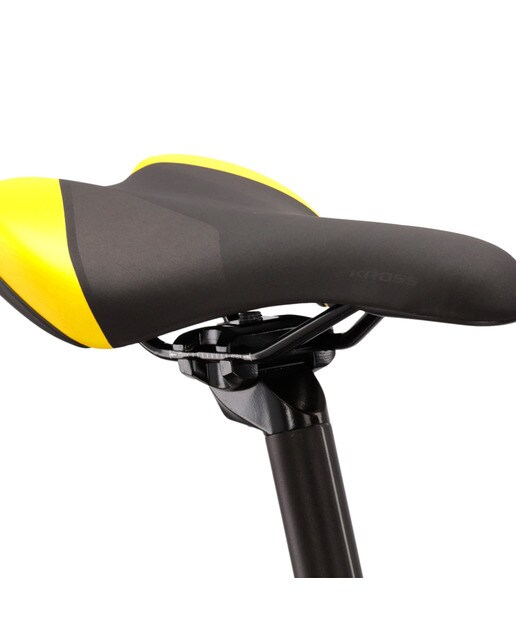 Bicicleta de montaña Hexagon 2.0 26'' Kross - Gris / Amarillo Gris / Amarillo-11