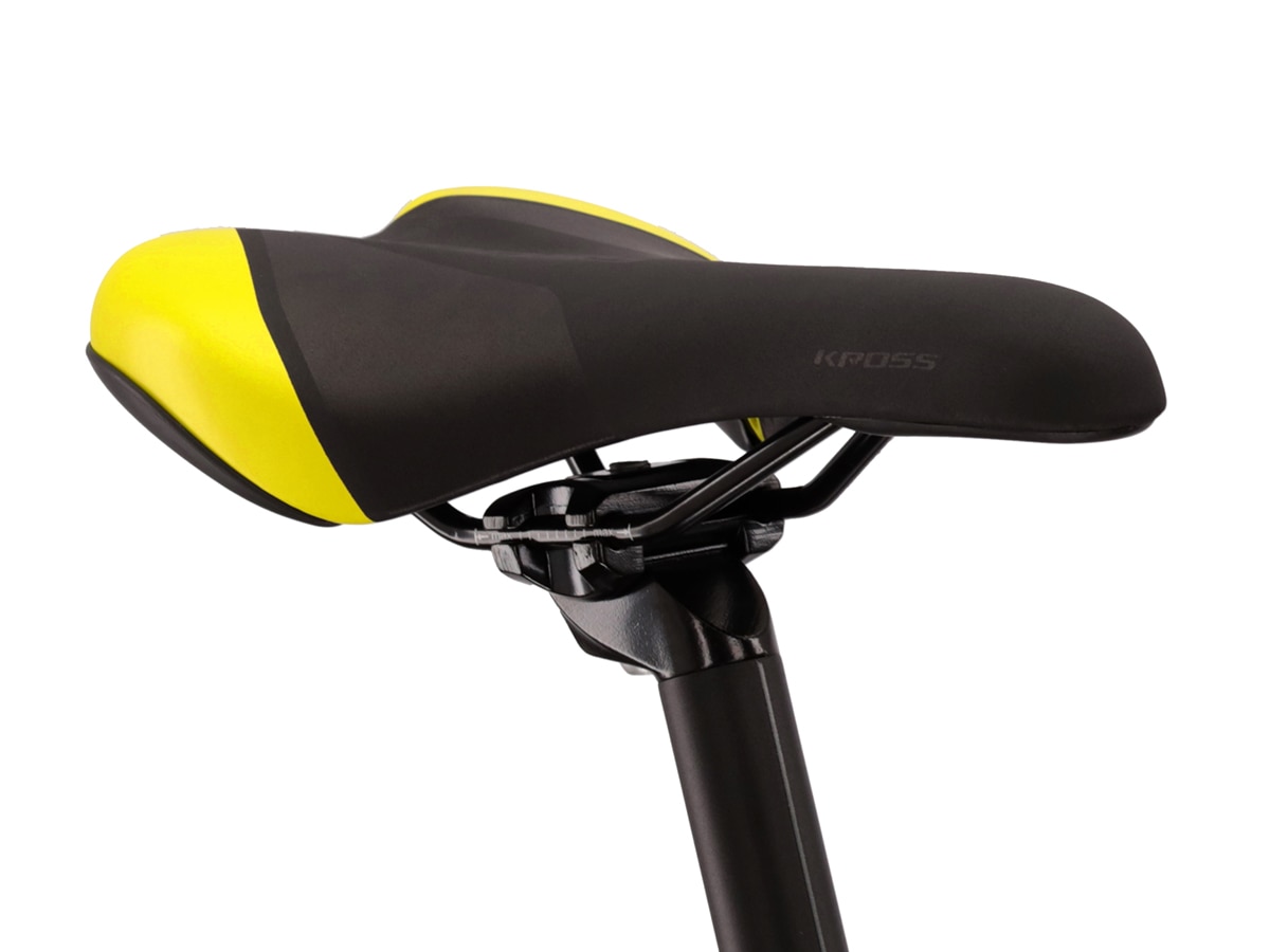 Bicicleta de montaña Hexagon 2.0 26'' Kross - Azul marino / Amarillo Azul marino / Amarillo-11