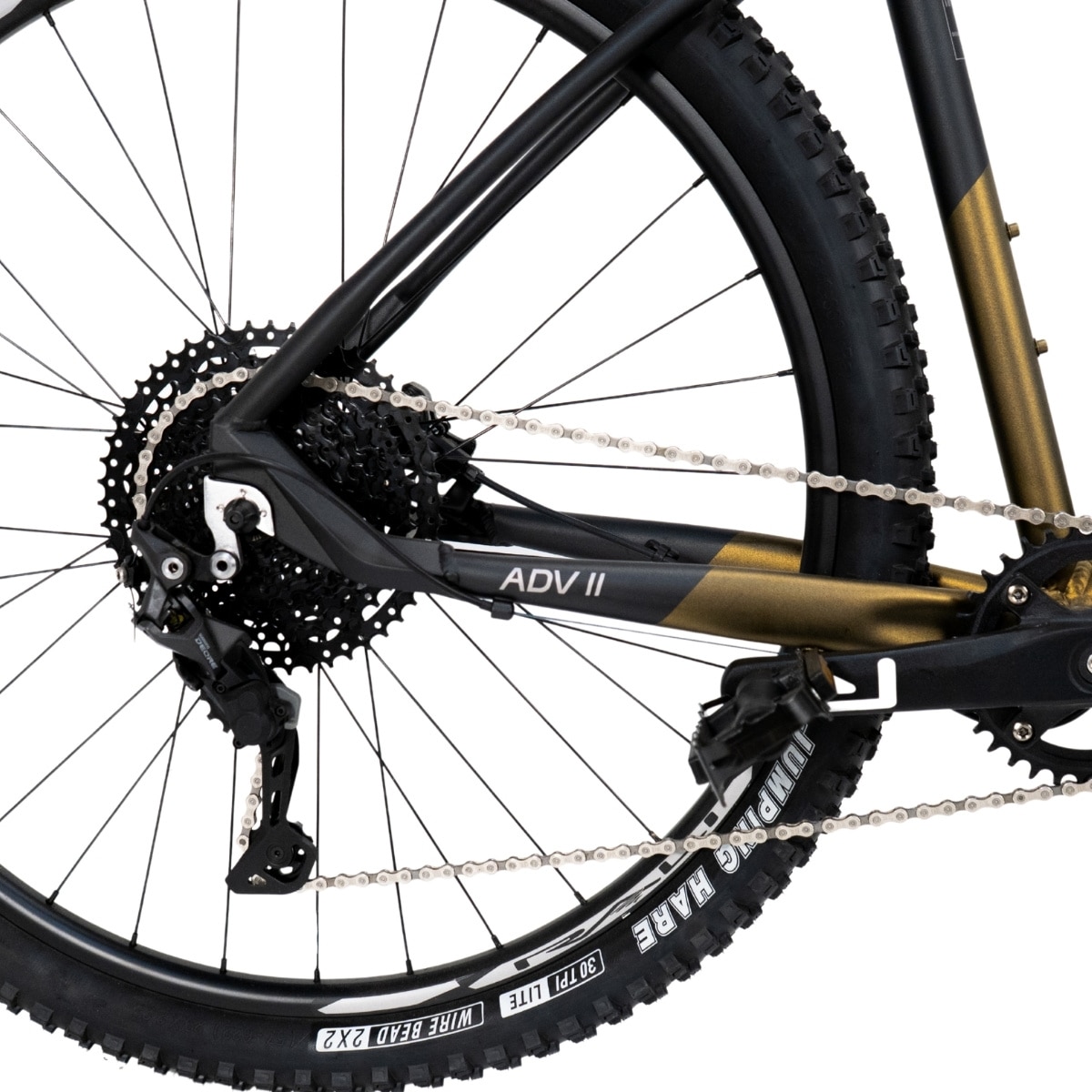 Bicicleta de montaña ADVII 29" Rali Negro / Dorado-4