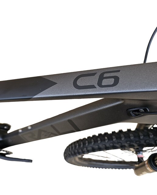 Bicicleta de montaña C6 29" Carbono Rali Negro / Gris oscuro-2
