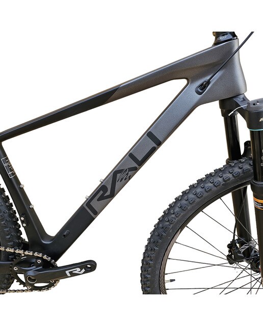 Bicicleta de montaña C6 29" Carbono Rali Negro / Gris oscuro-3
