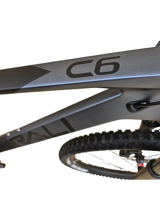 Bicicleta de Montanha C6 29" Carbono Preto / Cinzento-escuro-4