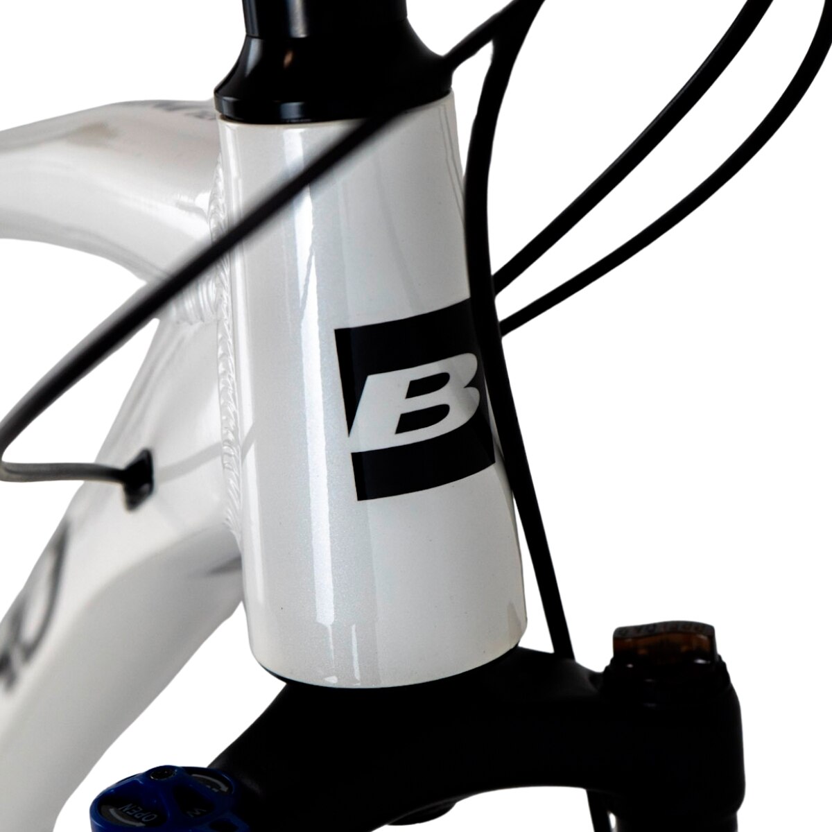 Bicicleta de Montanha Unissexo Bkom 721 Branco-7