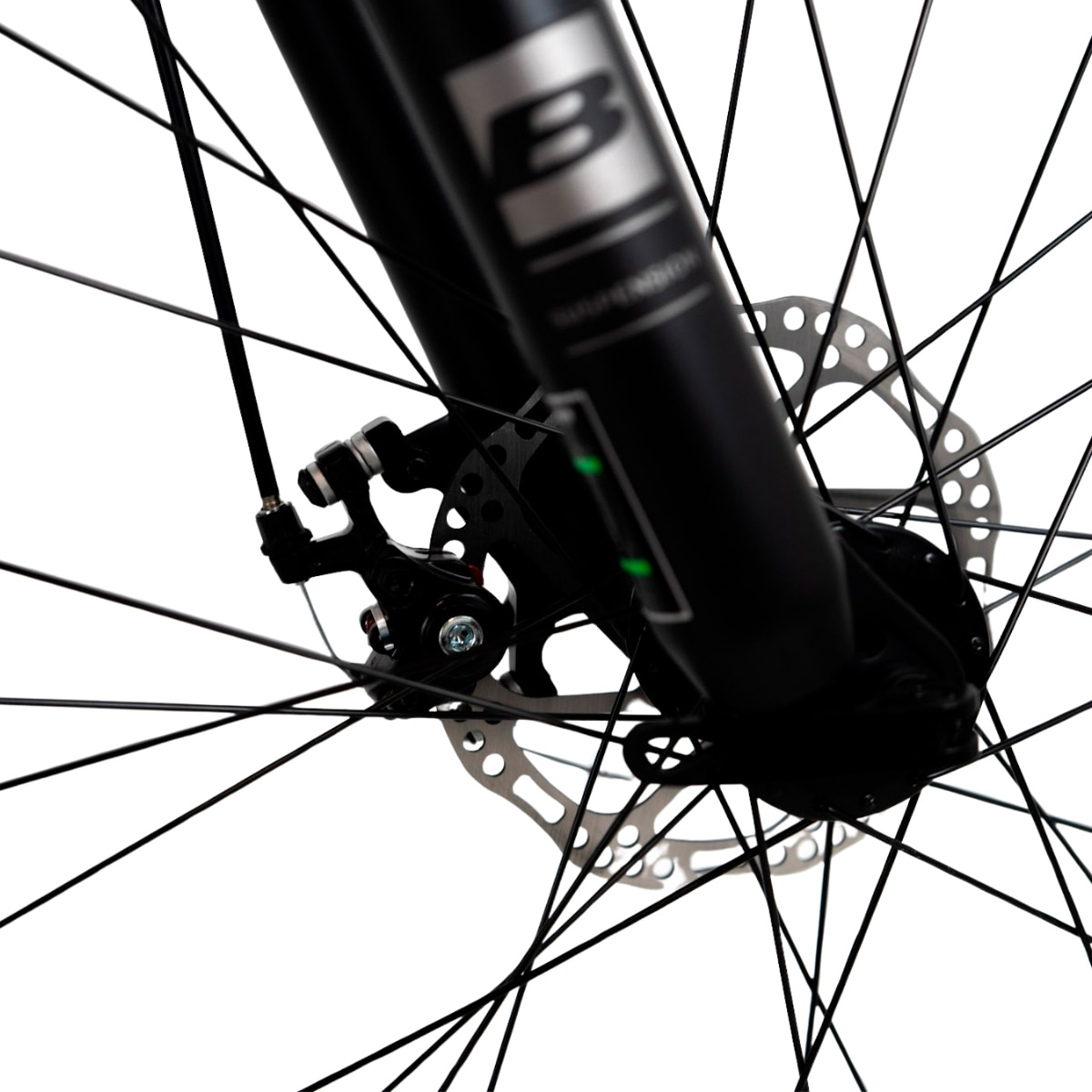 Bicicleta de Montanha Unissexo Bkom 921 Preto mate-3