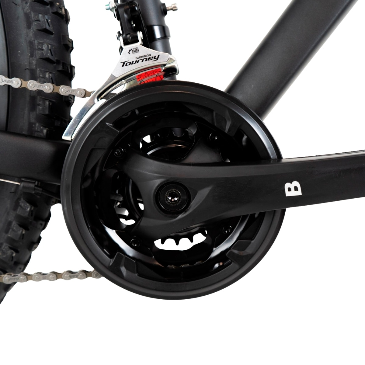 Bicicleta de Montanha Unissexo Bkom 921 Preto mate-5