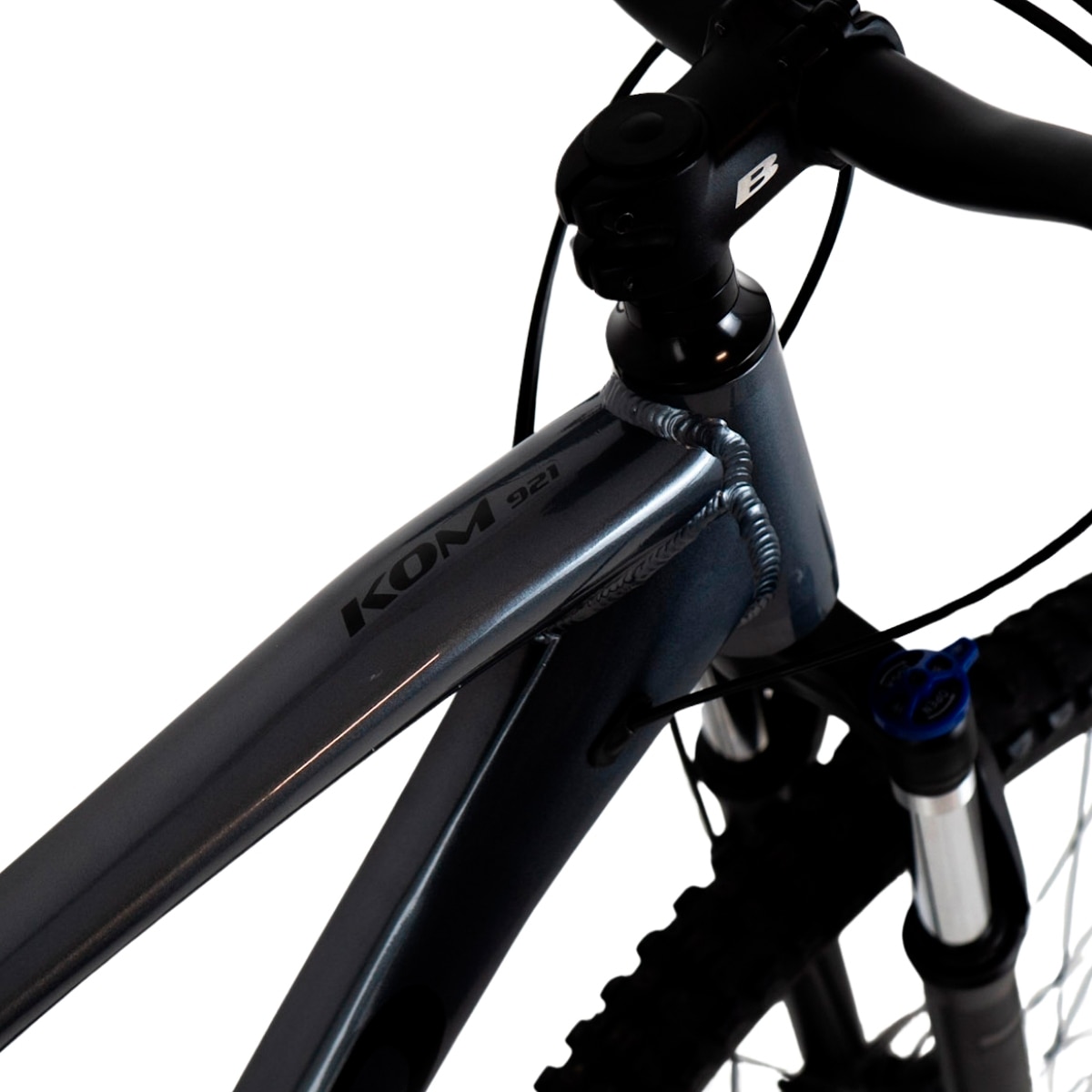 Bicicleta de Montanha Unissexo Bkom 921 Cinzento-cinza-6