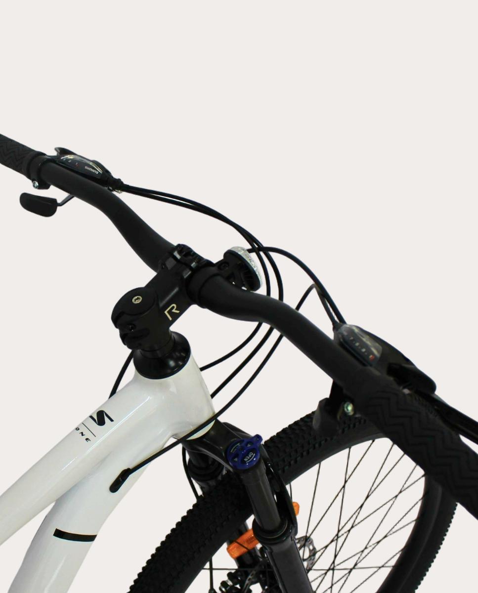 Bicicleta de Montaña Unisex Plata S1 Rali - Blanco Blanco-5