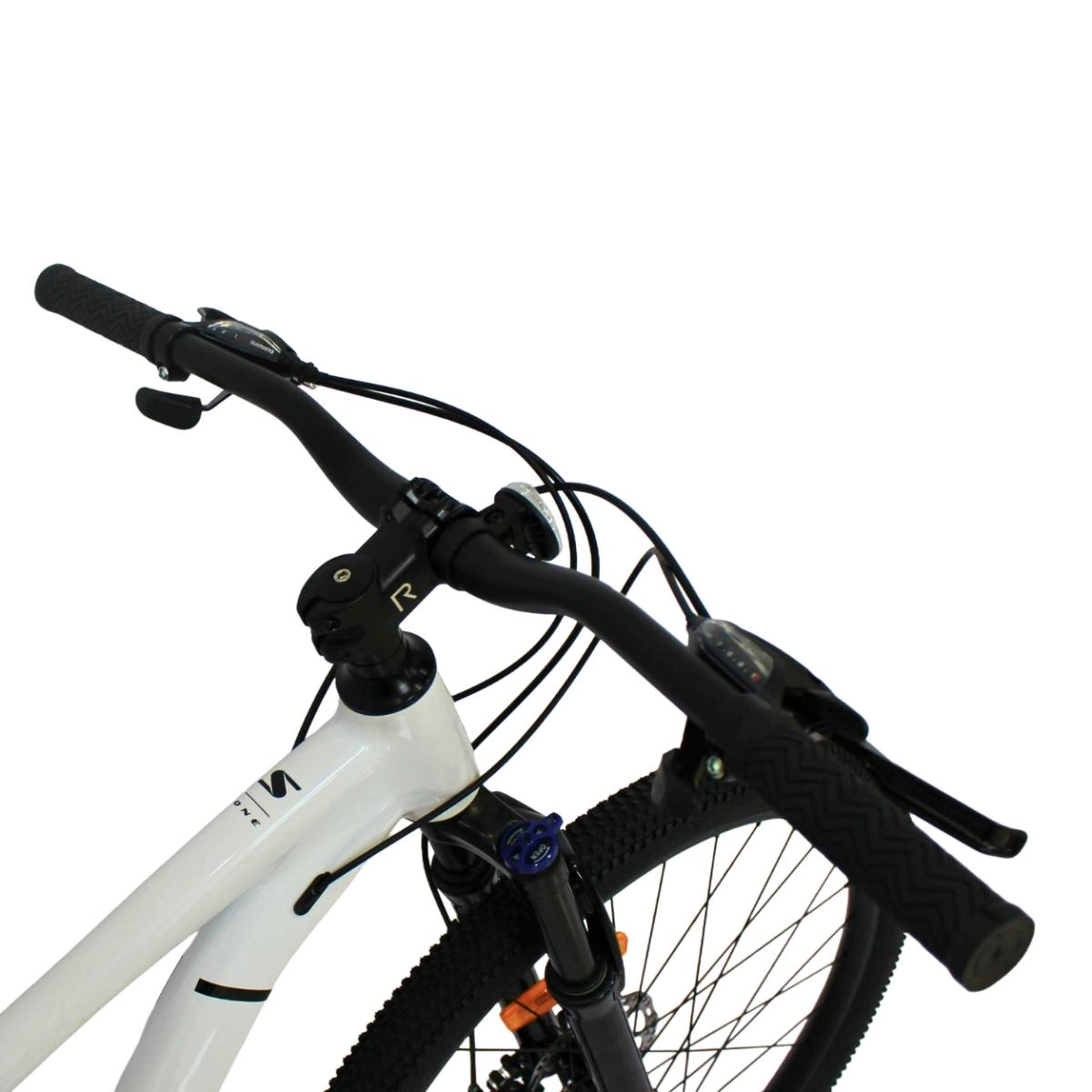 Bicicleta de Montaña Unisex Plata S1 Rali - Blanco Blanco-5