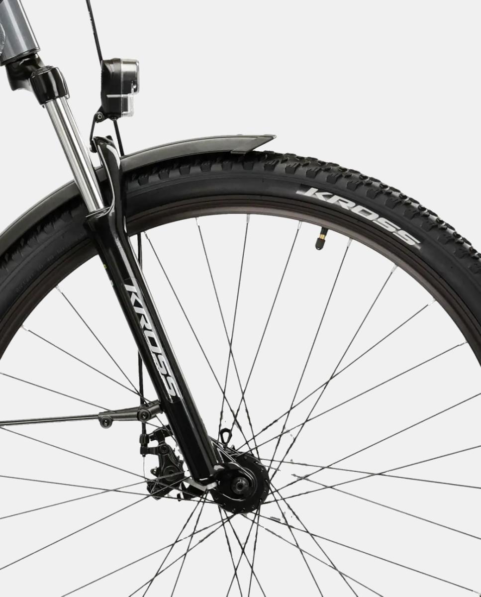 Bicicleta de Montaña de Hombre Hexagon 2.0 EQ Kross - Gris Gris-4