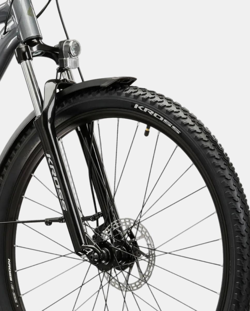 Bicicleta de Montaña de Hombre Hexagon 2.0 EQ Kross - Gris Gris-10