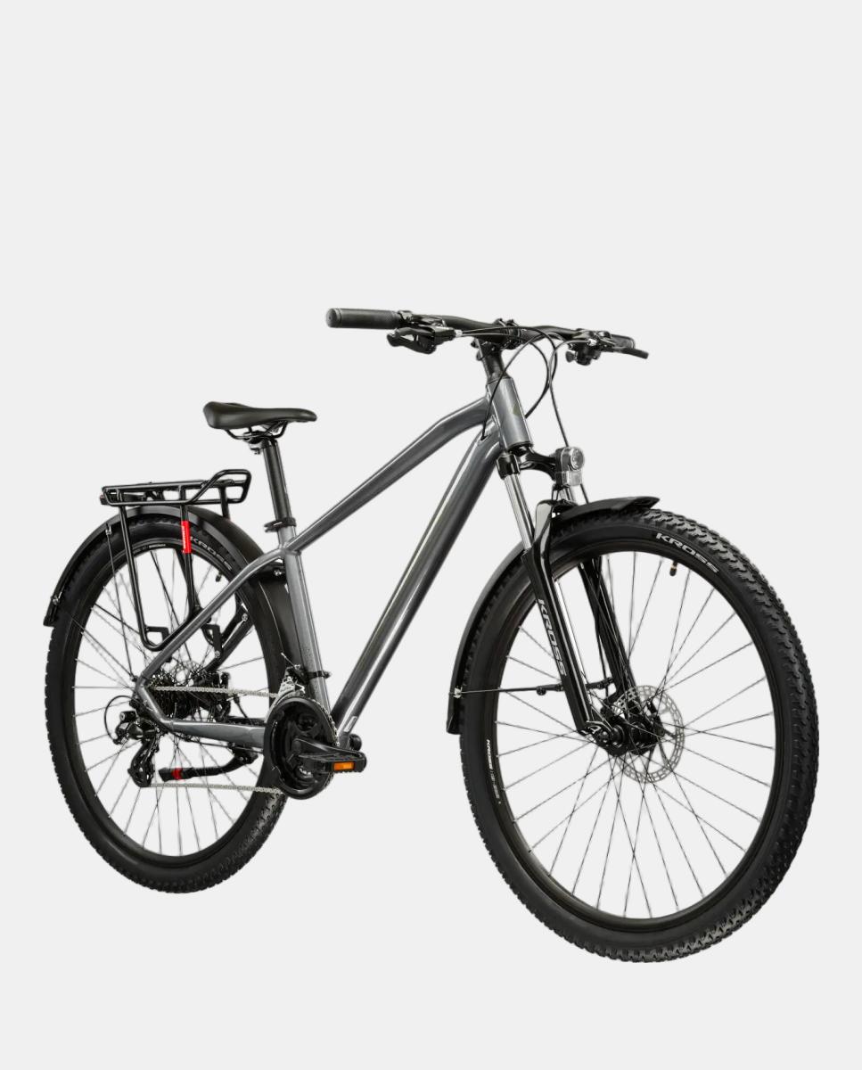 Bicicleta de Montaña de Hombre Hexagon 2.0 EQ Kross - Gris Gris-12