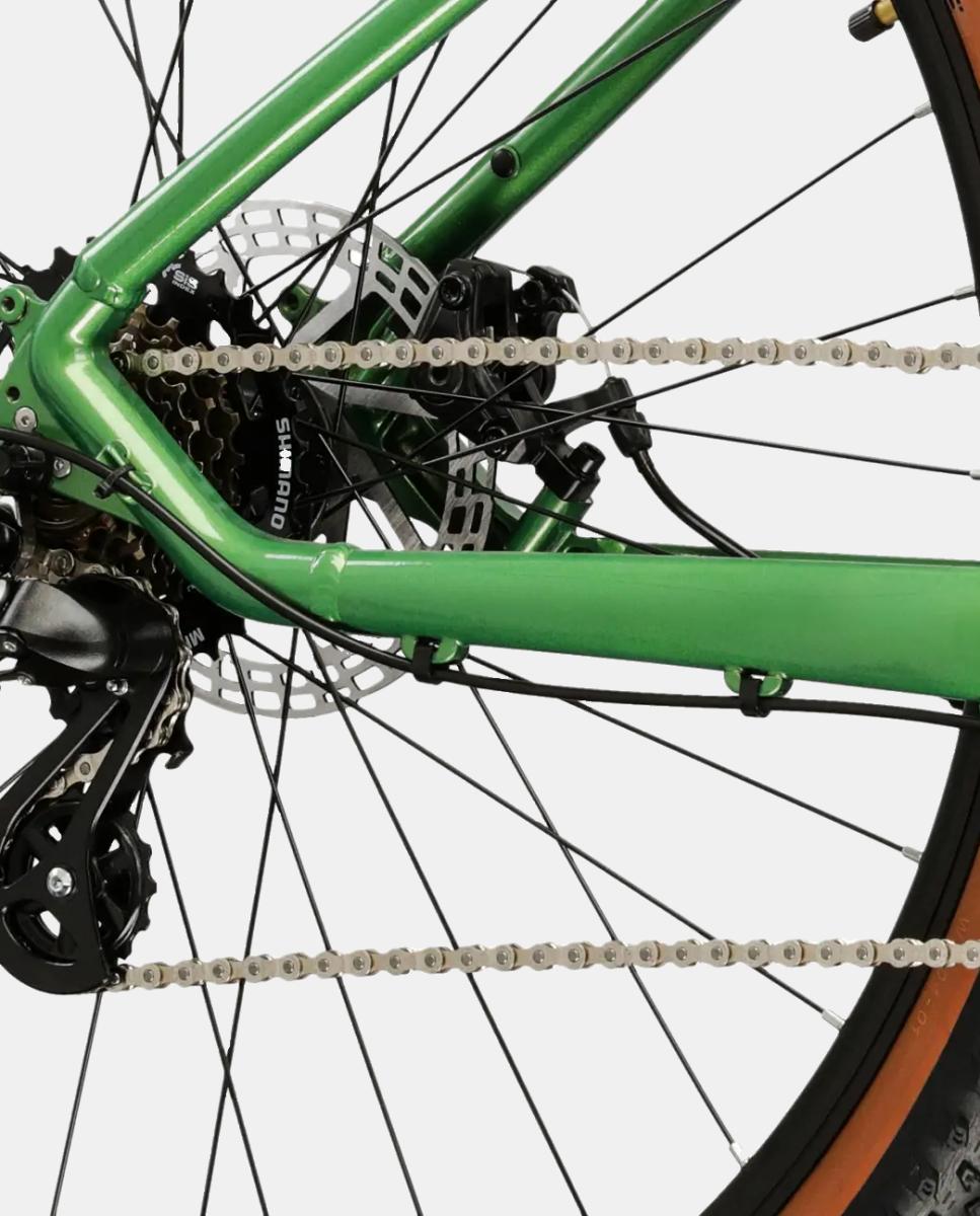 Bicicleta de Montaña de Hombre Hexagon X200 27,5" Kross - Verde Verde-2