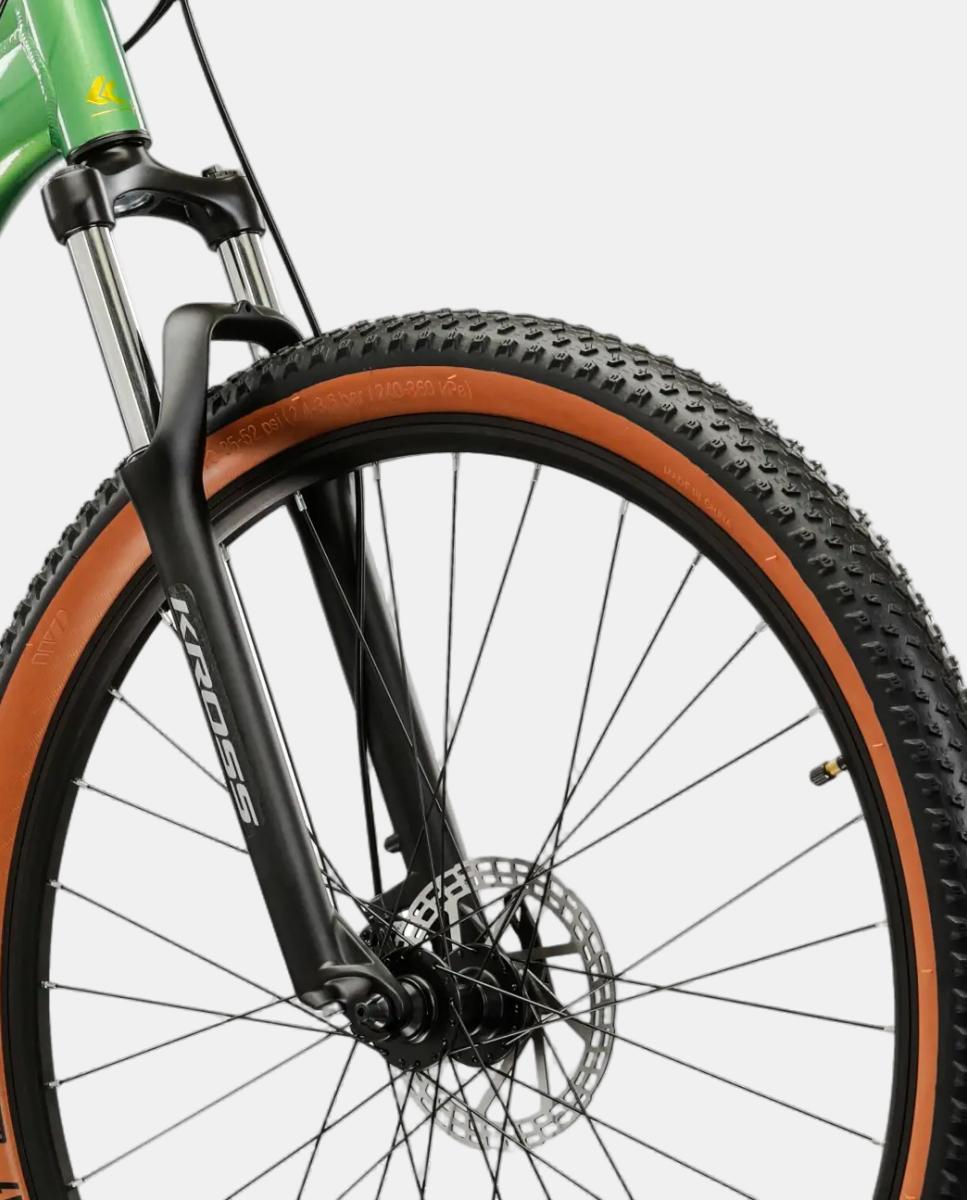 Bicicleta de Montaña de Hombre Hexagon X200 27,5" Kross - Verde Verde-3